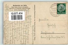 58339 W5805 Breckerfeld - Gasthaus zur Delle Emailleschild