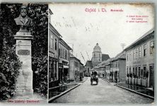 98673 O6120 Eisfeld 913 - Marktstraße Otto Ludwig-Denkmal