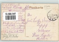 18273 O2600 Güstrow 1916 - In der Eisenbahn-Straße Denkmal