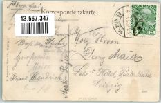 1170 Wien 17. Bezirk, Hernals 1911 Gebrauchsspuren Gasthaus Meier Neuwaldegg 45
