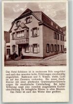 56820 W5594 Senheim Foto AK Hotel Schützen
