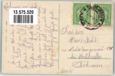 Kolin Köln an der Elbe 1918 Foto AK Velký Osek