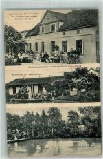 92342 W8437 Freystadt , Oberpf 1920 - Gasthaus zur Schneidemühle Kolonnade Karpfenteich Badeteich
