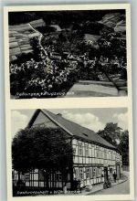 99759 O5501 Rehungen - Fliegeraufnahme Gasthaus Wenzel Motorrad