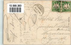 87496 W8961 Simmerberg , Allgäu 1909 - Dorfstrassenansichten