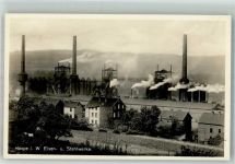 W5800 Haspe Eisen- und Stahlwerke Stahlbau Foto AK