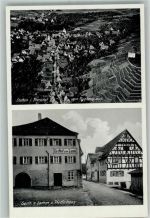 71394 W7053 Stetten im Remstal - Fliegeraufnahme Gasthaus zum Lamm Pfefferhaus