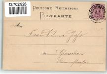 08294 O9407 Lößnitz BOAKC Vorläufer 1888 Lithographie