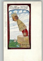 sign. H. Vogeler Werbung Stollwerck Chocolade Gruppe 17 Nr. 1 Märchen Kunstgeschichte Worpswede BOAKC