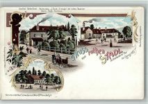 1230 Wien 23. Bezirk, Liesing BOAKC Lithographie Roter Stadl im Breitenfurter Tal