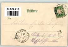 66424 W6650 Homburg , Saar 1901 Lithographie Bezirksamt Karlsburg Marktplatz Rathaus Krankenhaus