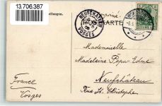Wongrowitz Wagrowiec 1906 BOAKC Poststraße
