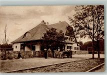 Wallwitz Walowice 1925 Foto AK Auto Oldtimer Gasthaus Heidekrug