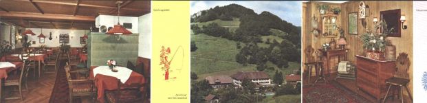 79244 W7816 Obermünstertal KEINE AK Prospekt Gasthof Spielweg