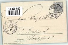 10115 W1000 Rixdorf 1904 - Bergstrasse Magdalenenkirche Strassenbahn