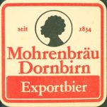 Dornbirn Mohrenbräu Bierdeckel KEINE AK