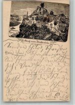 W5330 Drachenfels Privatganzsache Vorläufer 1886 BOAKC