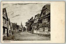 67160 Oberhoffen-les-Wissembourg Oberhofen Künstlerkarte