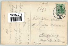 W6200 Wiesbaden Kornblumentag Blumentag 1911 Gebrauchsspuren