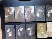 Lot mit 21 AK Fotokarten Portraits Poesie Posten 21 bis 100 AK