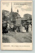 Ho-Chi-Minh-Stadt - Colonies Fancaises Fete du Dragon a Cholon