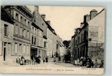 02470 Neuilly-Saint-Front 1918 - Rue de Soissons Werbung Chocolat Guerin-Boutron Feldpost WK I Infanterie Minenwerfer Res.-Inf.-Rgt. 159