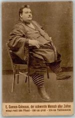 E. Cannon Colossus 684 Pfund Dicker Mensch