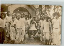 Glocke für die Kapelle in Asien Kolonien Foto AK