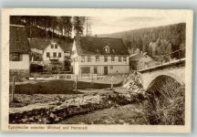 75335 W7544 Eyachmühle , Württ Gebrauchsspuren Gasthaus zur Eyachmühle