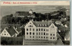 86316 W8904 Friedberg , Bay 1909 - Mädchenschulhaus u. Schloss