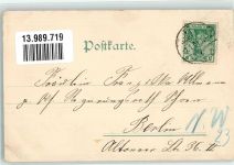 Lagow 1901 - Schloss d. Schriftstellers Fedor v. Zobeltitz Spiegelberg