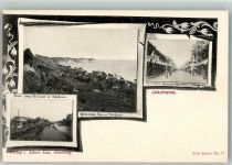 Yokohama Lithographie Straße Geschäft Mississippi Bay