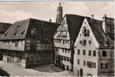 86720 W8860 Nördlingen um 1955 - Nürnberg, -Gürtelhaus-, gezackter Rand,Stoja-Verlag Paul Janke