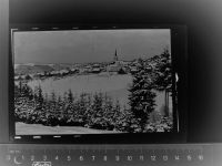 96349 W8645 Nordhalben GLASNEGATIV Winterlandschaft