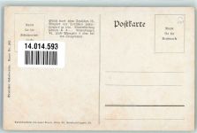 4382 Sarmingstein Künstlerkarte Deutscher Schulverein Dorfansicht