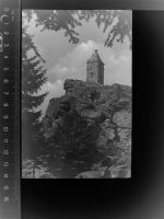 93474 W8491 Haibühl b Lam, Oberpf GLASNEGATIV Denkmal auf dem Riedistein
