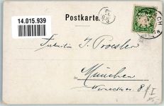 W6749 Erlenbach bei Dahn, b Bad Bergzabern Burg Berwartstein Biese, K. 1907 Künstlerkarte