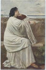 Iphigenie, Tochter des Agamemnon,E.A. Seemann,sign. A. Feuerbach E. A. Seemann um 1910-20