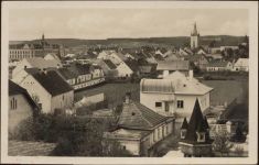 um 1930/40 - Blatna, Ansicht, Sudeten, Krs. Pisek