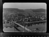 54470 W5553 Wehlen , Mosel GLASNEGATIV Brücke