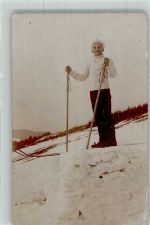 Winter Skispringer Wintersport 1911