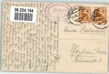 Rosshütte 1931 Foto AK Hüttenstempel