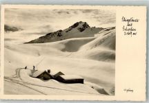 6600 Reutte 1955 Winter Skigelände mit Schochen