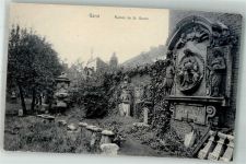 Gand Gent Foto AK Denkmal Ruines de St. Bavon