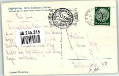 Kleine Teichbaude 1939 Foto AK Hüttenstempel