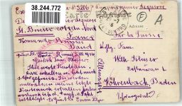 35000 Rennes 1916 Foto AK Feldpost WK I