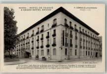 58000 Nevers Foto AK Hotel de France Grand Hotel Reunis