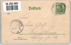 06567 O4731 Steinthaleben 1905 Lithographie