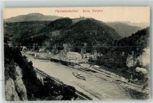 Hrensko Herrnskretschen Foto AK Elbdampfer Hotel