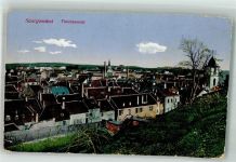 57200 Sarreguemines 1917 Foto AK Feldpost WK I Zensurstempel